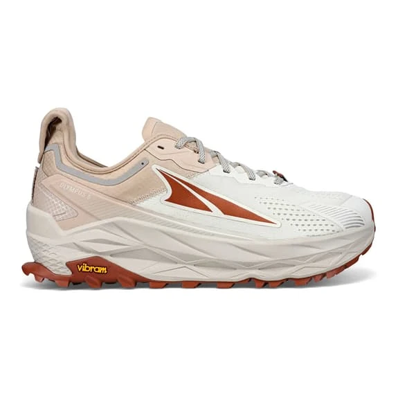 Altra Olympus 5 Shoes White Maroon Pink - Image 5